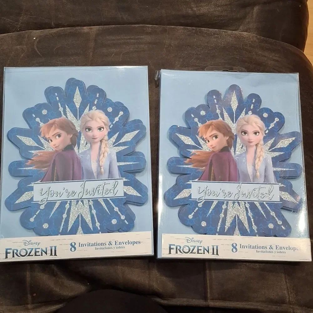Disney Frozen II Birthday Party Invitations